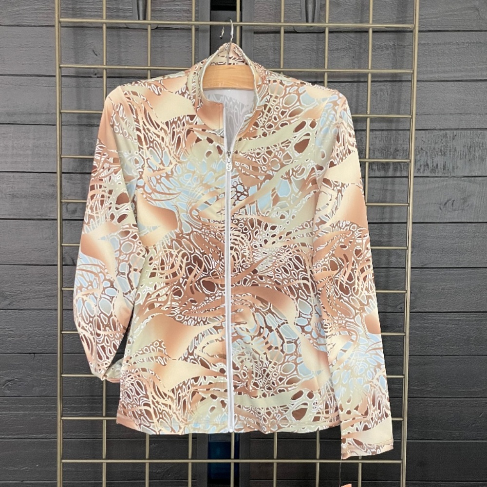 SOFIBELLA Lightweight Full-zip jacket, sz XS